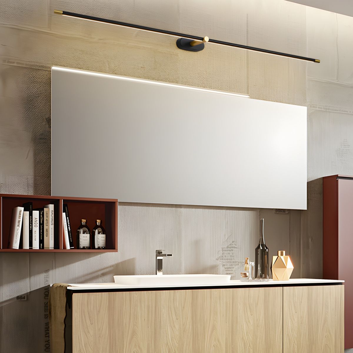 Flano Minimalist Linear Rechargeable Wall Lamp